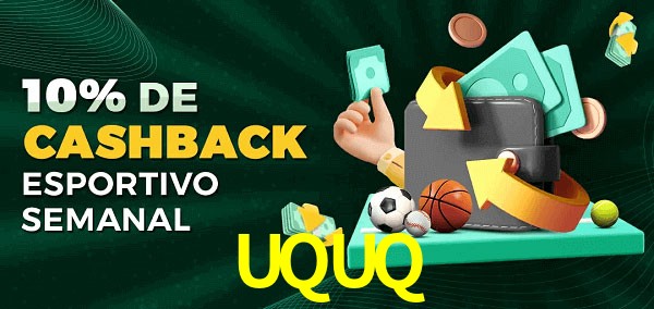 10% de bônus de cashback na UQUQ